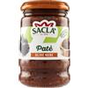 Sacla Saclà, Patè di Olive Nere, Ideale per Aperitivo e per Arricchire i Tuoi Piatti, Vaso Vetro, 190g, Confezione da 12 Pezzi