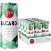 Bacardi BACARDÍ Mojito, cocktail premixato pronto da bere in lattina, creato con Rum BACARDÍ Carta Blanca e miscelato con Lime e Menta, Vol. 5%, 25 cl / 250 ml