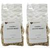 BONGIOVANNI FARINE E BONTA' NATURALI Fagioli Occhio Nero 500g BIO (Confezione da 2)