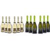Sant'Orsola Spumante Cuvee Blanc de Blanc Prestige & Prosecco D.O.C. Millesimato BIO Pacco da 6 x 750 ml