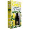 PALLINI SPRITZ: Pallini Limoncello - 200 ml & Prosecco Canella DOC EXTRA DRY 200 ml: limoncello nato dall'infusione del pregiato Limone Costa D'Amalfi IGP raccolto a mano a Vietri sul Mare, Amalfi.