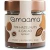 MAAMA, Crema Spalmabile alla Nocciola (70%) & Cacao Bio, Vegan, Senza Additivi e Senza Glutine - 1 vasetto da 200g