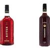 Gamondi Bitter Liquore | Aperitivo Alcolico intenso e tradizionalmente amaro | Perfetto per cocktail negroni, americano | 100cl (1 litri) & Vermouth di Torino Rosso - 1L