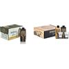 Tavernello Black Gold Vino Rosso Sangiovese Merlot Rubicone IGT, 13% Vol, Confezione con 15 Brik da 500 ml & Gold Cofanetto con White Gold Vino Bianco in Brik 500 ml, Black Gold Vino Rosso in Brik