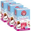 Pompadour, Fredde Infusioni Karkadè & Cocco, 54 Filtri (3 Confezioni da 18 Filtri), Dissetante e Rinfrescante, Ideale nelle Giornate Estive, Senza Lattosio, Glutine e Allergeni