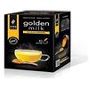 King Cup - 1 Confezione da 10 Bustine Solubili di Golden Milk da Zuccherare, 10 Stick da 6 Gr per Bevanda al Gusto di Golden Milk da Aggiungere a 60 Ml di Acqua Calda, Senza Glutine e Senza Lattosio