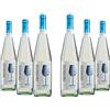 Tavernello Vino Bianco Frizzante, Gusto Asciutto ed Equilibrato, 11% Vol, Confezione con 6 Bottiglie da 750 ml