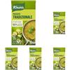 Knorr Passato di Verdure Tradizionale, Minestrone con 10 Verdure, 100% Ingredienti Naturali, Ricco di Fibre e Fonte di Proteine, Senza Conservanti Aggiunti, Senza Coloranti, Vegetariano, 500 ml