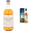 Copper Dog Whisky - 700 ml & Talisker Skye Single Malt Scotch Whisky, 700 ml (La confezione può variare)