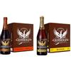 Grimbergen Birra Double Ambree (Abbazia) & nbsp;- 6 bottiglie da 750 ml & Birra Blonde (Abbazia) & nbsp;- 6 bottiglie da 750 ml