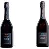 Contadi Castaldi Satén, DOCG - Bottiglia da 750 ml. Vino con 100% Chardonnay, Ottimo per Aperitivo & Zero, DOCG - Bottiglia da 750 ml. Vino con 50% Chardonnay, 50% Pinot Nero, Ottimo per Pesce