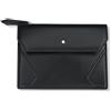 MONTBLANC | PELLETTERIA PORTA CARTE CON ZIP NERO MEISTERSTUCK, 129907