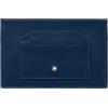 MONTBLANC - PELLETTERIA PORTA CARTE 6 SCOMPARTI BLU MEISTERSTUCK, 129910