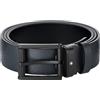 MONTBLANC | PELLETTERIA CINTURA REVERSIBILE BLU / NERO 35 MM, 131188
