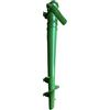 GMM Picchetto Puntale per Ombrellone da Spiaggia - Trivella per Ombrellone da Spiaggia - Base ombrellone da Spiaggia - Accessori Spiaggia - Colori Assortiti - 42 cm (Verde)