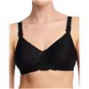 Chantelle HEDONA, Reggiseno Preformato Senza Ferretto, Intimo Invisibile Donna, Nero, 7C