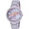 Nine West - Orologio da polso da donna, con cinturino in gomma, Viola