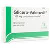 TEOFARMA Glicero-Valerovit 100 mg + 40 mg - trattamento dell'insonnia di lieve entità 50 compresse rivestite