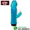 Vibratore mini rabbit vibe blue: piccolo ma potente per piacere intenso
