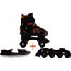 Nextreme cod.GRG-067 Pattini a Rotelle Trasformabili in Pattini in Linea e da Ghiaccio 3 In1 FLEXWHEEL Arancio misura S (dal 30 al 33) Nextreme