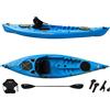 Big Mama Kayak Canoa 1 posto Privat 2.0 Fishing Big Mama Kayak monoposto da pesca 295 cm + 2 gavoni + 3 portacanne + 1 pagaia + 1 seggiolino(FULL PACK) - AZZURRO