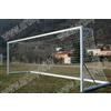 Timesport Af1460/2 Coppia Porte Calcio A 7 In Alluminio M.6 X 2 - Profilo Ovoidale Certificata En748