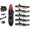 Big Mama Kayak PACK KAYAK A PEDALI TRIKEN 330 BIG MAMA KAYAK CANOA MONOPOSTO FISHING SISTEMA DI PEDALI + GARMIN STRIKER VIVID 5CV ECOSCANDAGLIO