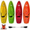 Big Mama Kayak GIL 2.0 BIG MAMA KAYAK - kayak monoposto da 254 cm + seggiolino + pagaia + gilet salvagente GIALLO