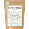 MoriVeda® Moringa Dip Tea 100% naturale e vegano (miscela di foglie di Moringa, mela e cannella, melograno, zenzero e menta). Prodotto di qualità di MoriVeda (20 bustine alla menta).