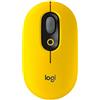 Logitech Mouse Logitech POP Mouse with emoji Giallo