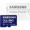 Samsung Scheda Di Memoria Micro SD con Adattatore Samsung MB MD256KA/EU 256 GB UHS-I 160 MB/s