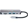 D-Link Hub USB D-Link DUB-2325 Grigio