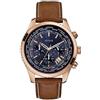 Guess Orologio Cronografo Quarzo Uomo con Cinturino in Pelle W0500G1