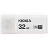 KIOXIA 32GB TransMemory U301 USB 3.2 Flash Drive, White