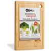 IPEA Tagliere Rettangolare in Legno per Verdure, Frutta, Salame - Tagliere da Cucina Multiuso per Tagliare e Servire Antipasti, Pane, Verdure, Formaggi - Vassoio in Bambù con Occhiello