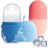 AiQInu Rullo di Ghiaccio Facciale 2 pezzi, Ice Roller, riutilizzabile Eye Ice Massage Bellezza del viso Cura della pelle Impacco di ghiaccio Restringe i pori, antirughe, riduce il gonfiore, migliora l