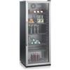 SEVERIN FKS 8841 FRIGO VETRINA PER BEVANDE CLASSE C, 126 Bottiglie da 500ml.con Porta in vetro con telaio in metallo e chiusura