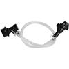 SEAFRONT Beer Tap, Linea Birra con Rubinetto per Picnic per Feste e Blocco Palla per Scollegare Il Barilotto di Birra Trasparente(50 cm/18 inch)