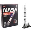 EXPLORA SCIENCES EXPLORA - Razzo Missione Apollo Saturno V - Puzzle 3D - 540100-136 Pezzi - Livello 5 - Senza Colla o Forbici - Educativo - Gioco di Costruzione - Regalo per Bambini - Modello - Dai 8 anni in su