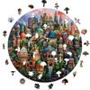 Iconic Puzzles - Dimore Incantate, puzzle in legno 100% sostenibile, Regali per Bambini e Adulti, taglia L, 600 Pezzi