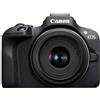 Canon EOSR100RFS1845 fotocamera mirrorless + obiettivo
