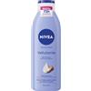 NIVEA Crema Corpo Vellutante 250 ml, Crema idratante corpo 72h arricchita con Acido Ialuronico Puro, Burro di Karité e Siero Nutrimento Intenso, Crema corpo idratante pelle secca