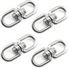 Gancio girevole in acciaio inox spinner gancio girevole doppia