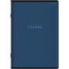 TOP-2000 TOP 2000 Colors - Taccuino formato A5, 60 fogli a quadretti, colore: Blu