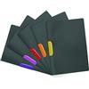 Durable - carpetta con mappe duraswing® Color, PP, 30 fogli, antracite con morsetto per viola