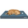 JOYELF XXLArge Dog Bed Mat per cani di grandi dimensioni, scatola di uova schiuma Pet Bed Mat con copertura lavabile impermeabile e rimovibile