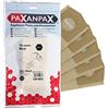 Paxanpax VB172, VB172-Sacchetti aspirapolvere Dirt Devil Tipo G, Confezione da 5, Carta, Marrone
