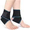 ACWOO Cavigliera Sportiva, 2 Pezzi Tutore Caviglia Distorsione Sport, Supporto Caviglia per Uomini e Donne, Cavigliera Ortopedica Regolabile Traspirante per Legamenti, Tendine, Sport