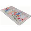 Comart - Tappeto Cucina Austin - Impermeabile - Antiscivolo - Antimacchia - Lavabile in Lavatrice - Passatoia in Poliestere - per Corridoio e Cucina - Made in Italy - Fiori Primavera - 50x75 cm