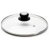 De Buyer 4112.14 - Coperchio in Vetro, con Manico in bachelite/Acciaio Inox, Diametro 14 cm, Adatto al Forno (Fino a 220 °C)